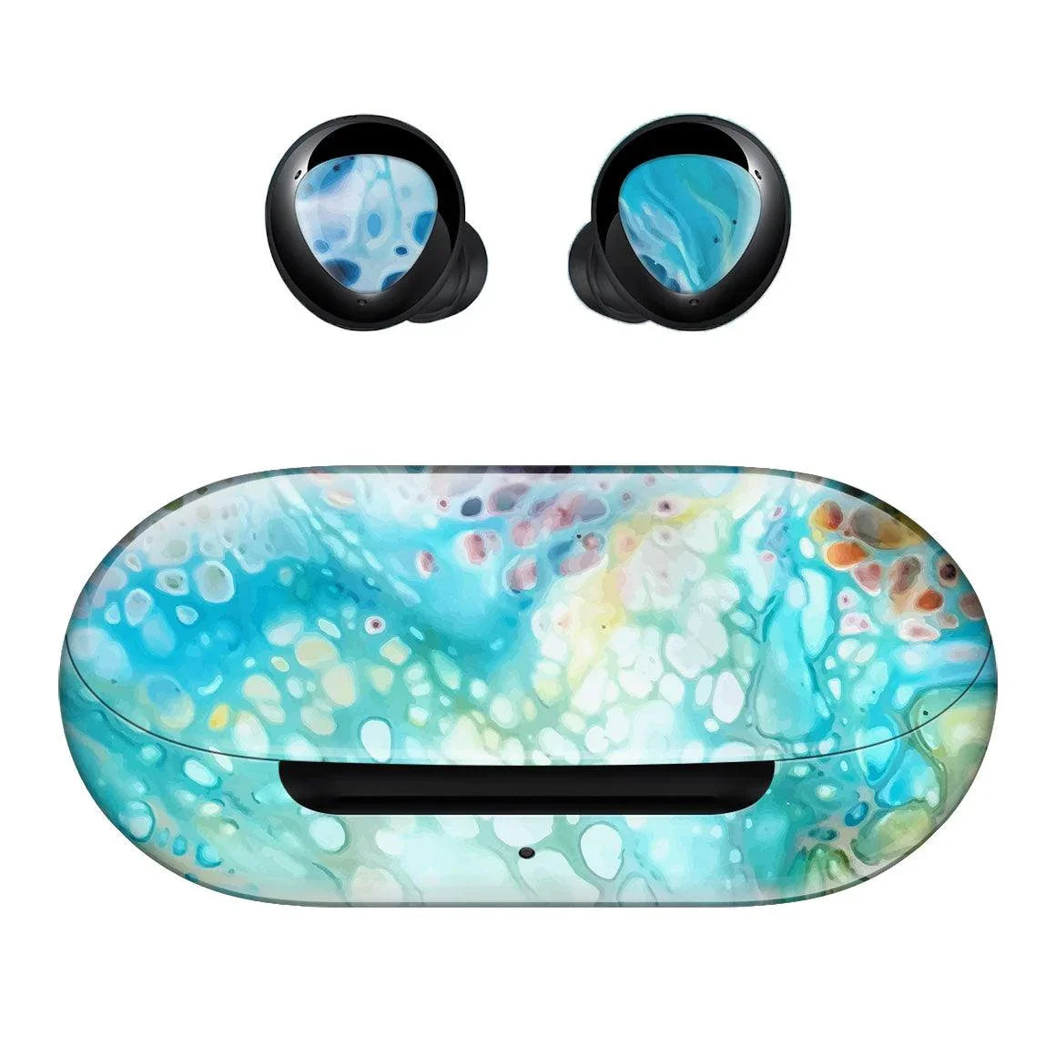 Galaxy Buds Plus Oil Paint Series Skins - Slickwraps