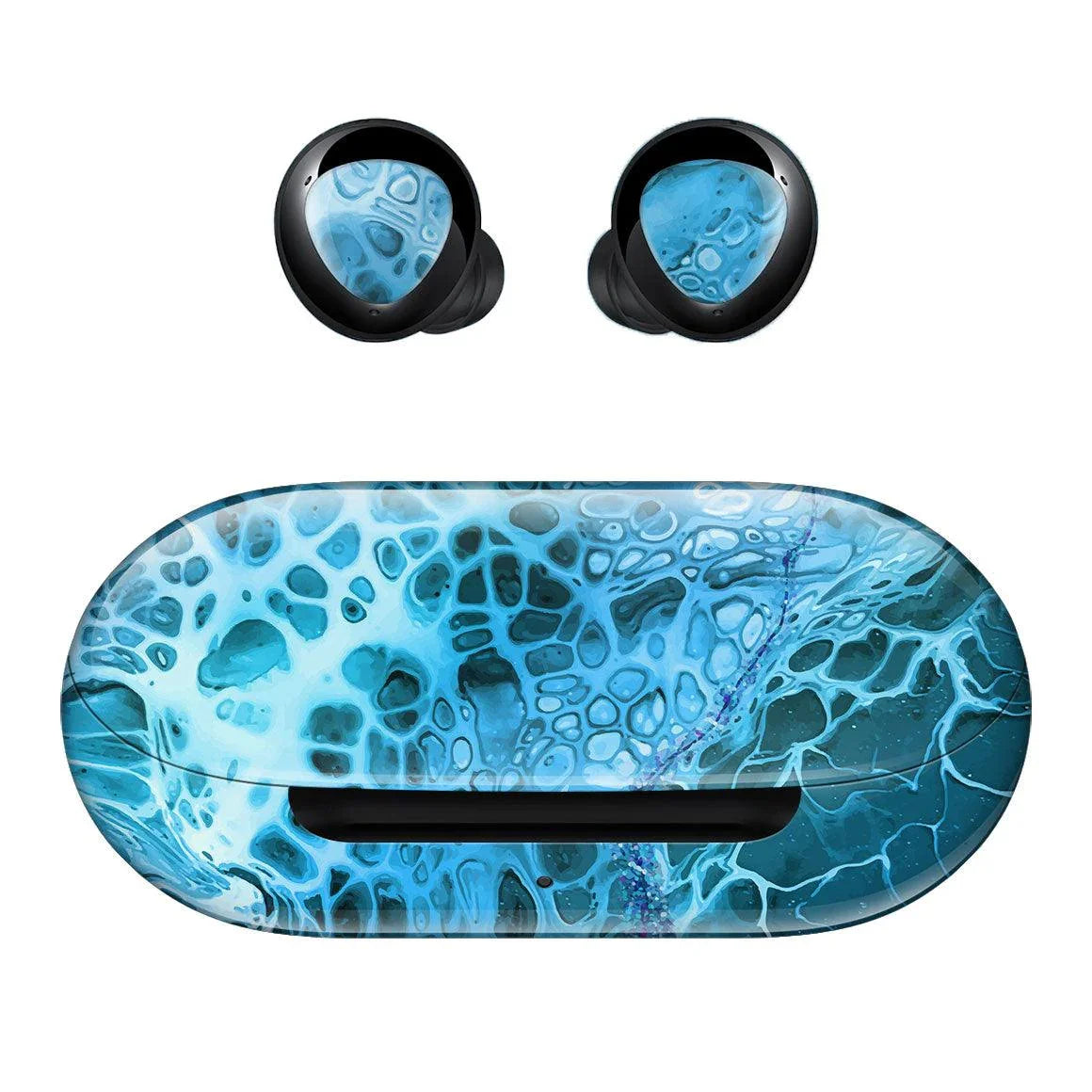 Galaxy Buds Plus Oil Paint Series Skins - Slickwraps
