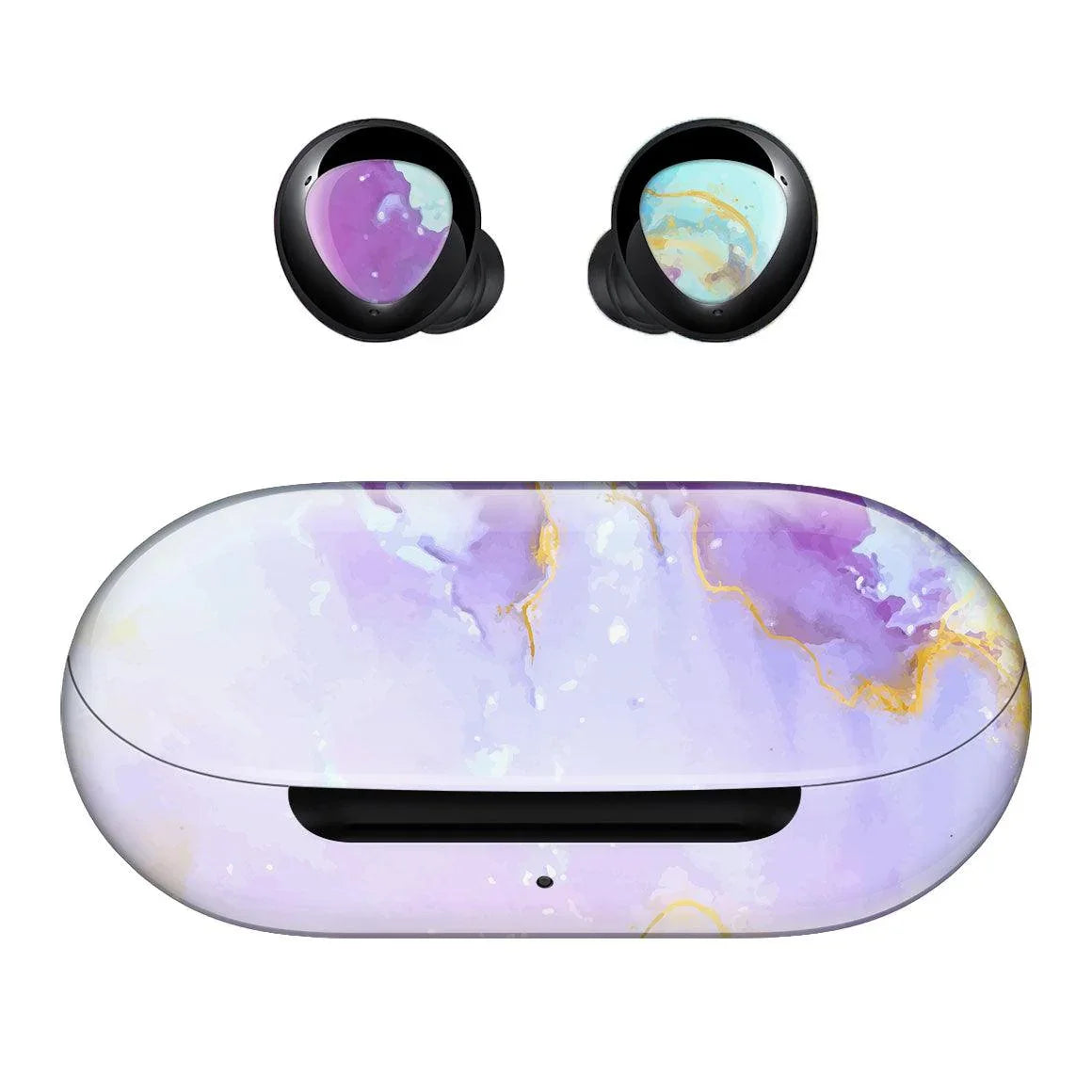 Galaxy Buds Plus Oil Paint Series Skins - Slickwraps