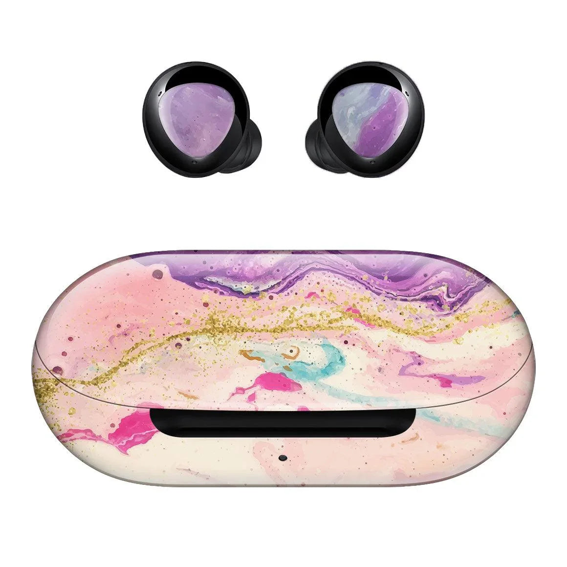 Galaxy Buds Plus Oil Paint Series Skins - Slickwraps
