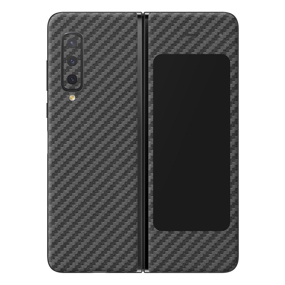 Galaxy Fold Carbon Series Skins - Slickwraps