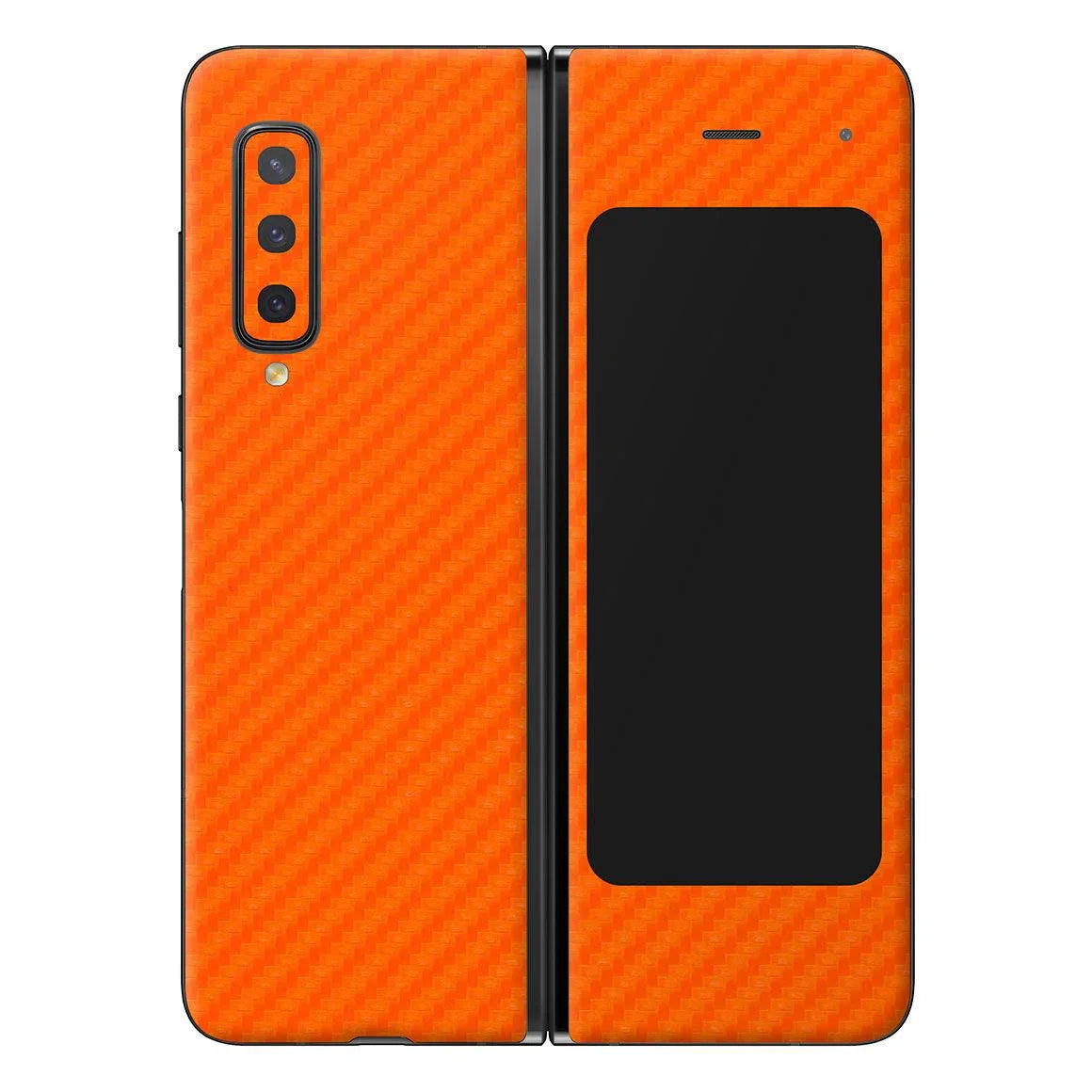 Galaxy Fold Carbon Series Skins - Slickwraps