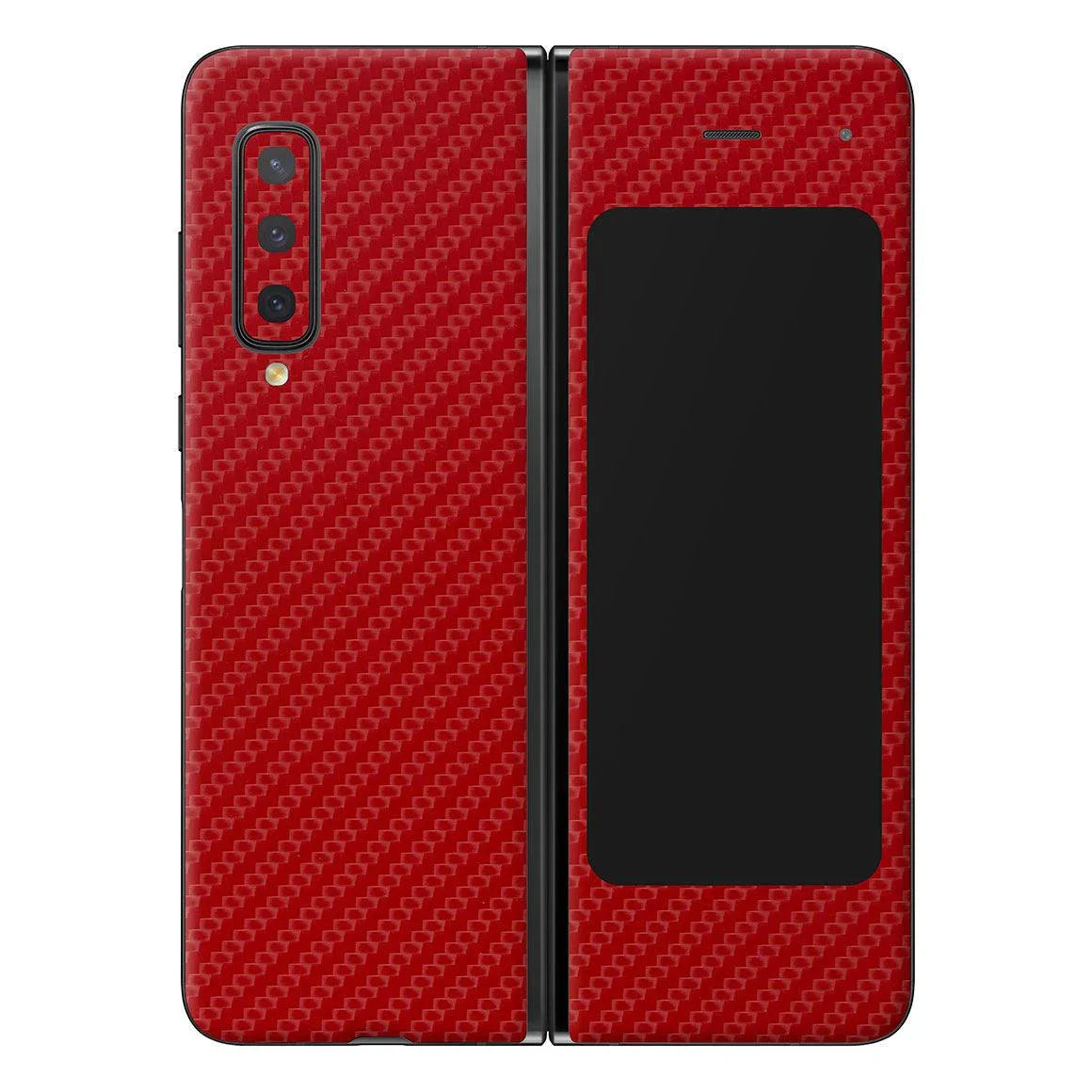 Galaxy Fold Carbon Series Skins - Slickwraps