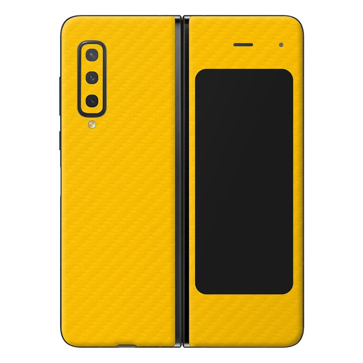 Galaxy Fold Carbon Series Skins - Slickwraps
