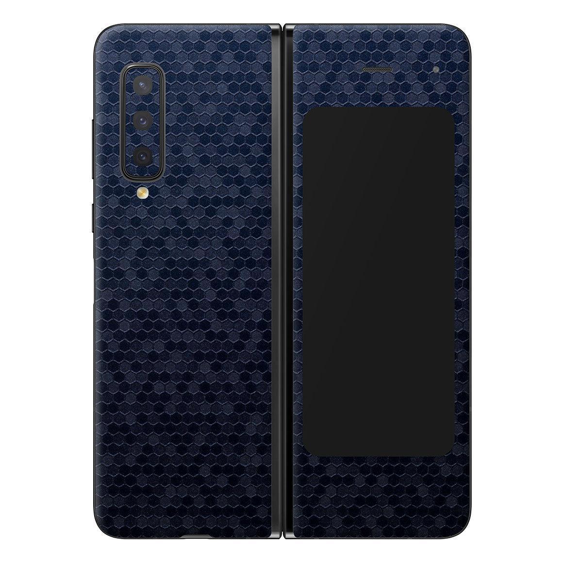 Galaxy Fold Honeycomb Series Skins - Slickwraps