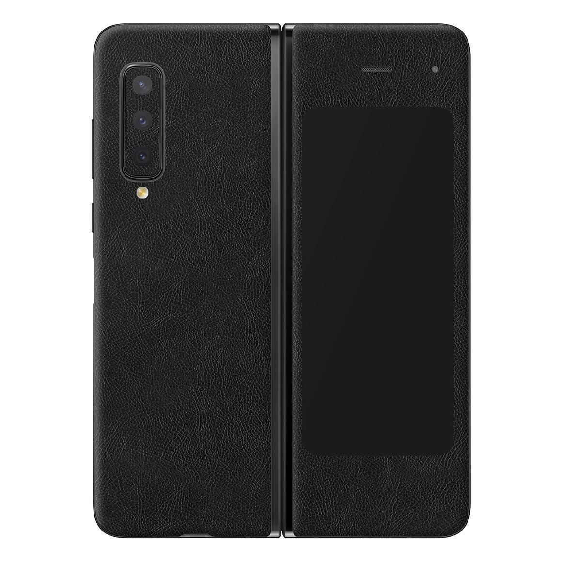 Galaxy Fold Leather Series Skins - Slickwraps