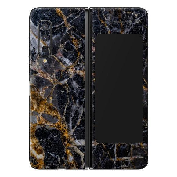 Galaxy Fold Marble Series Skins - Slickwraps