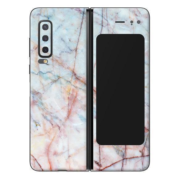 Galaxy Fold Marble Series Skins - Slickwraps