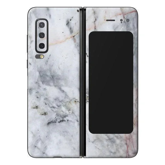 Galaxy Fold Marble Series Skins - Slickwraps