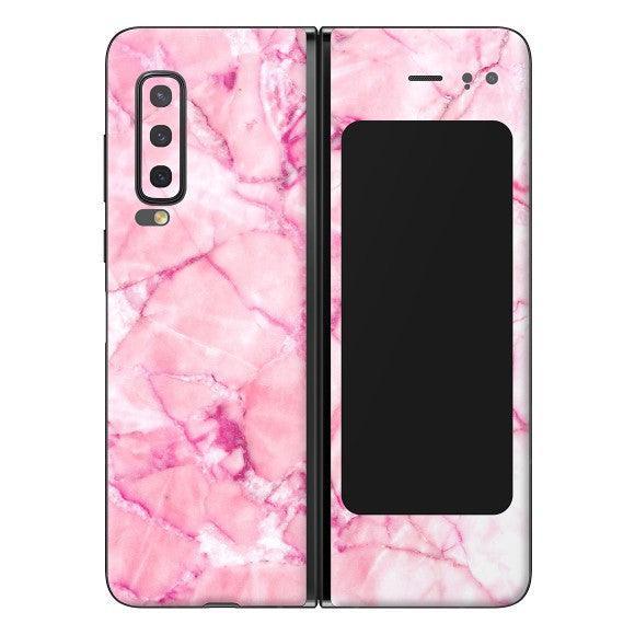 Galaxy Fold Marble Series Skins - Slickwraps