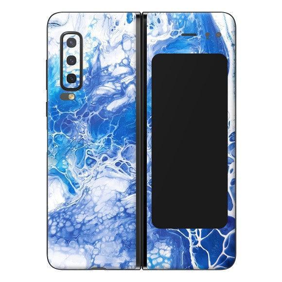 Galaxy Fold Oil Paint Series Skins - Slickwraps