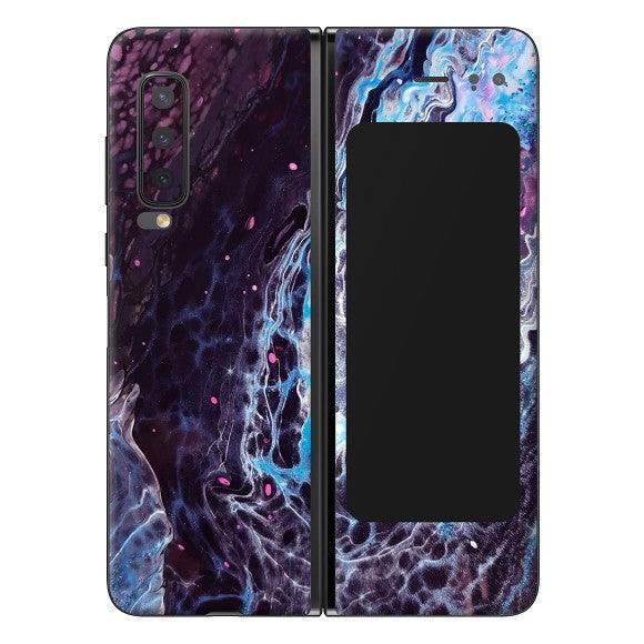 Galaxy Fold Oil Paint Series Skins - Slickwraps
