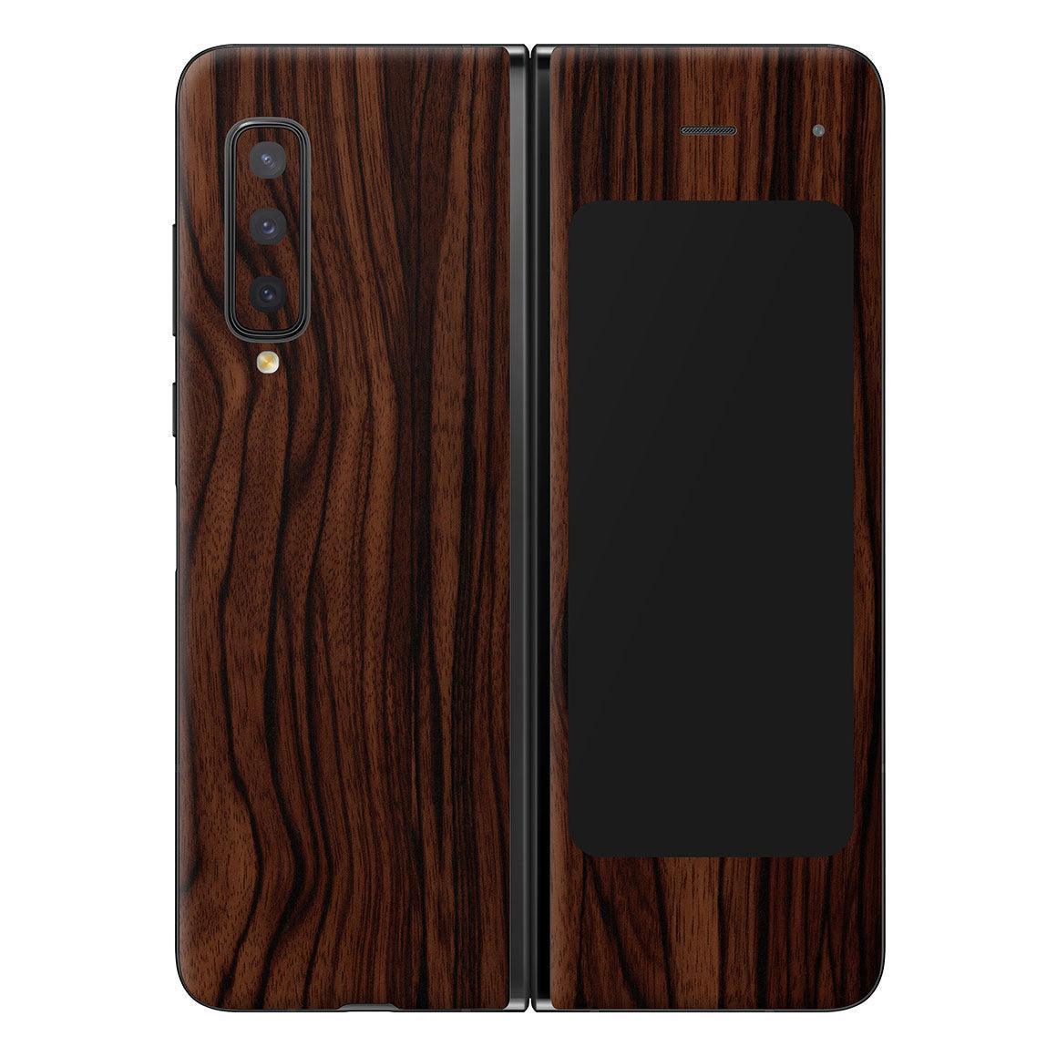 Galaxy Fold Wood Series Skins - Slickwraps