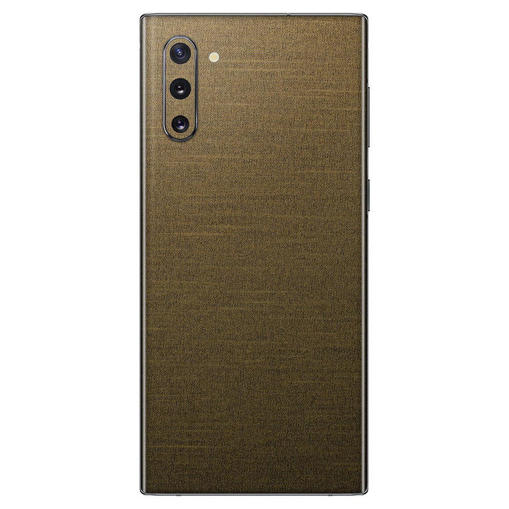 Galaxy Note 10 Woven Metal Series Skins - Slickwraps