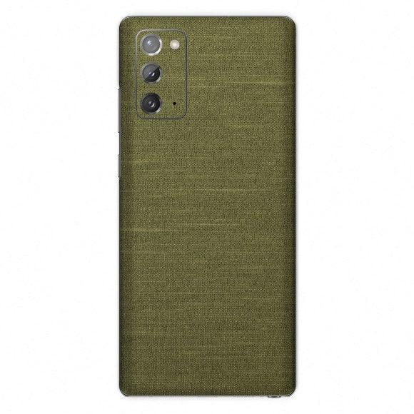 Galaxy Note 20 Woven Metal Series Skins - Slickwraps