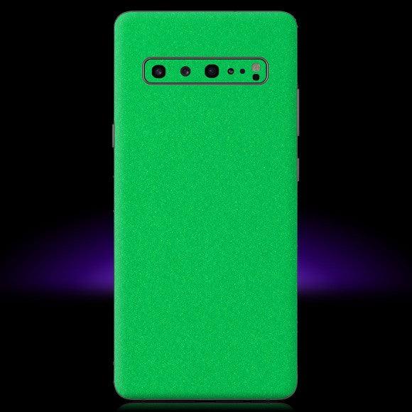 Galaxy S10 5G Green Glow Skin - Slickwraps