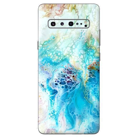 Galaxy S10 5G Oil Paint Series Skins - Slickwraps