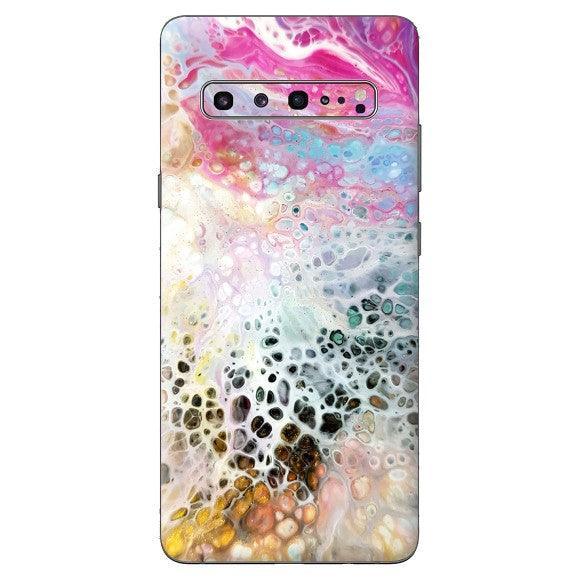 Galaxy S10 5G Oil Paint Series Skins - Slickwraps