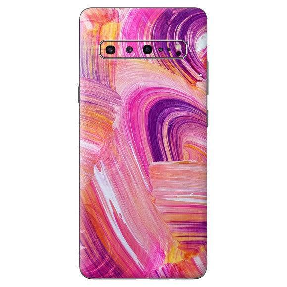 Galaxy S10 5G Oil Paint Series Skins - Slickwraps