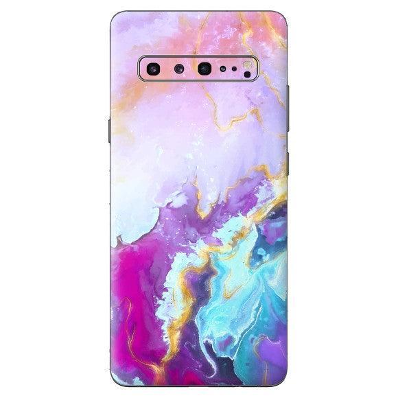 Galaxy S10 5G Oil Paint Series Skins - Slickwraps