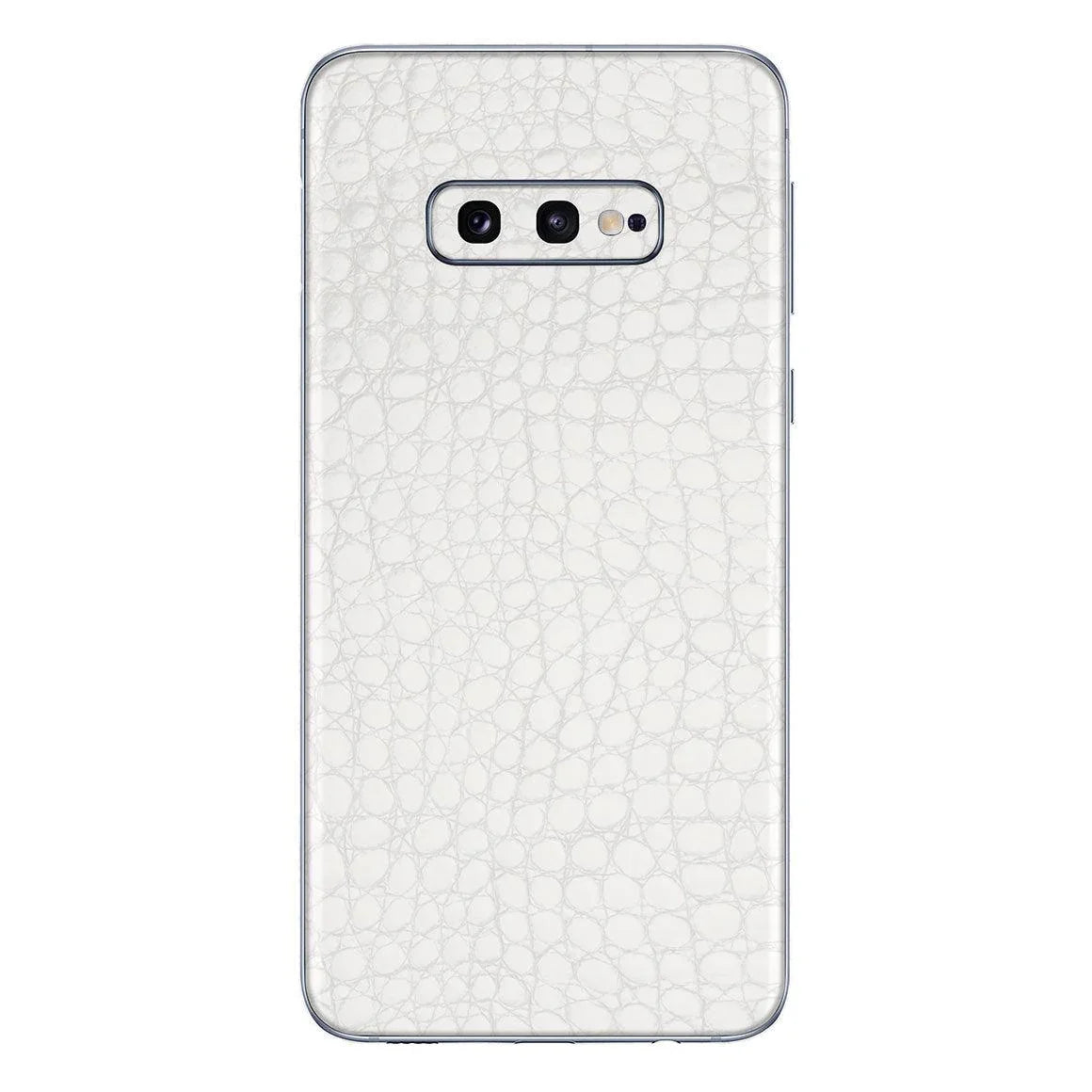 Galaxy S10 E Leather Series Skins - Slickwraps