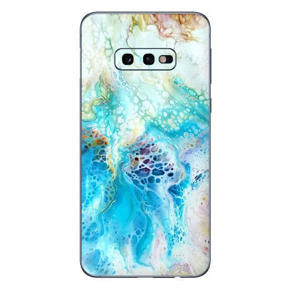 Galaxy S10 E Oil Paint Series Skins - Slickwraps
