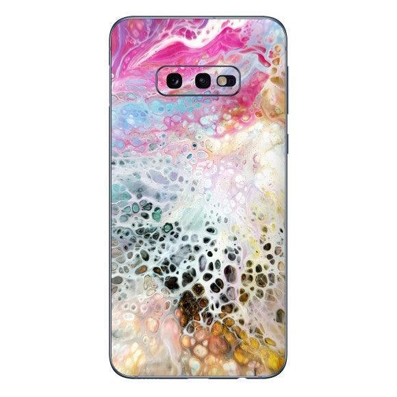 Galaxy S10 E Oil Paint Series Skins - Slickwraps