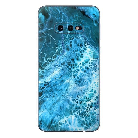 Galaxy S10 E Oil Paint Series Skins - Slickwraps