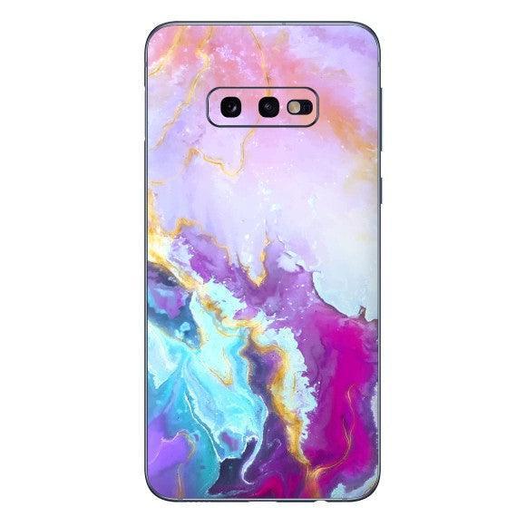 Galaxy S10 E Oil Paint Series Skins - Slickwraps