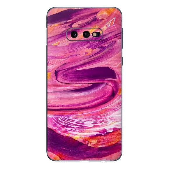 Galaxy S10 E Oil Paint Series Skins - Slickwraps