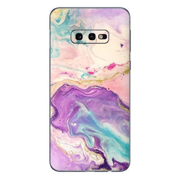 Galaxy S10 E Oil Paint Series Skins - Slickwraps