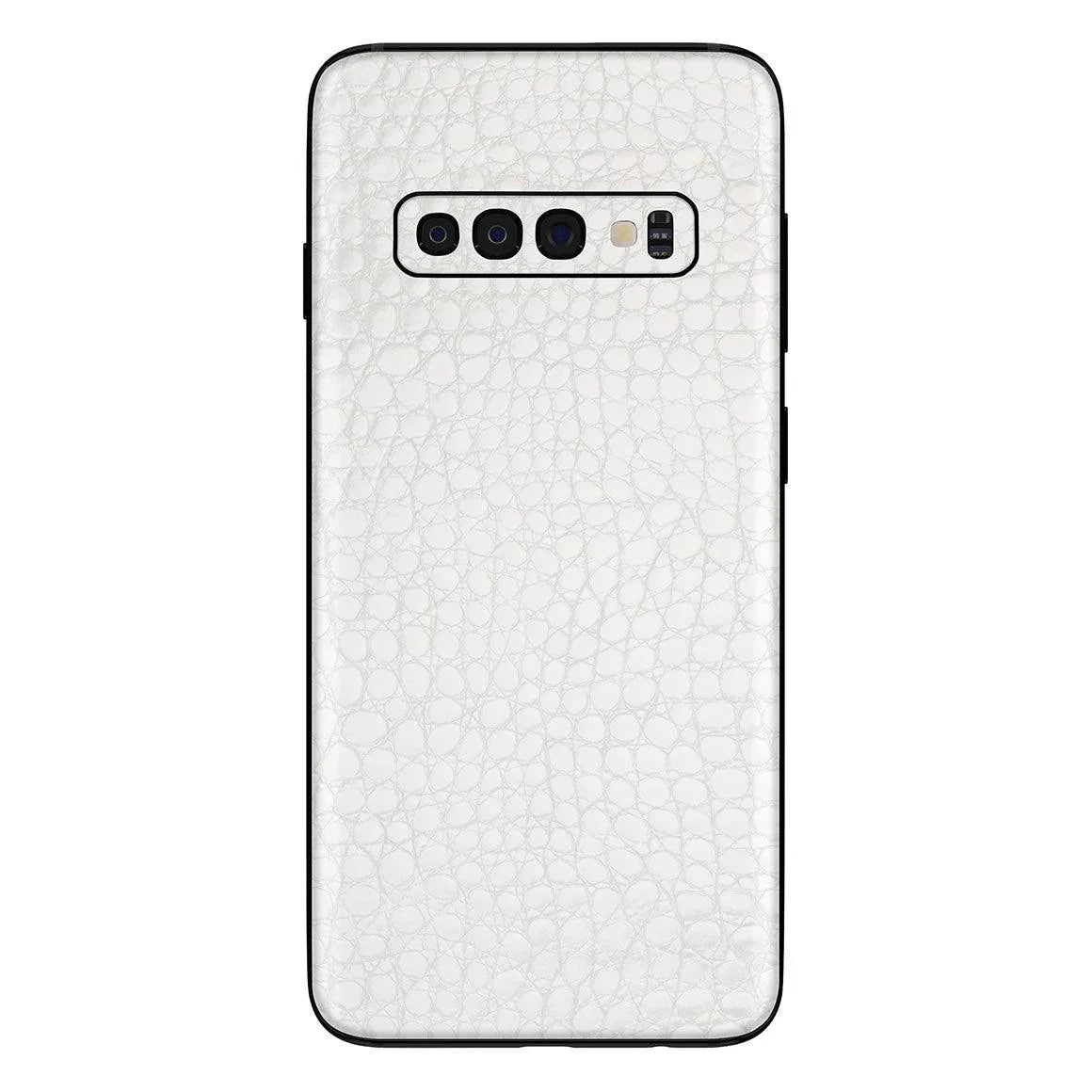 Galaxy S10 Leather Series Skins - Slickwraps