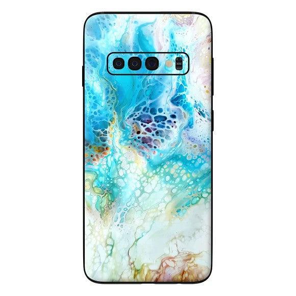 Galaxy S10 Oil Paint Series Skins - Slickwraps