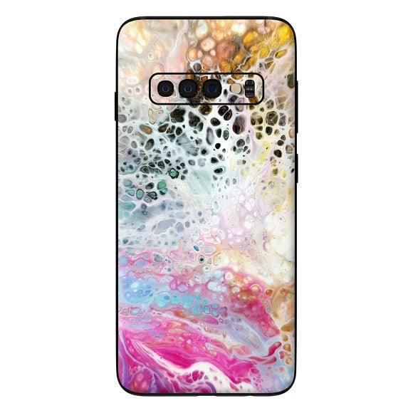 Galaxy S10 Oil Paint Series Skins - Slickwraps