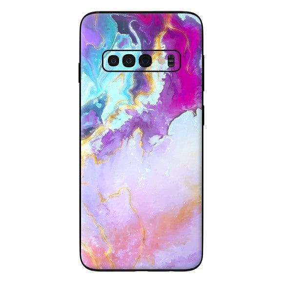 Galaxy S10 Oil Paint Series Skins - Slickwraps