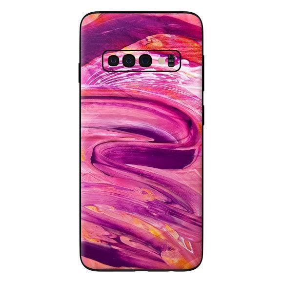 Galaxy S10 Oil Paint Series Skins - Slickwraps
