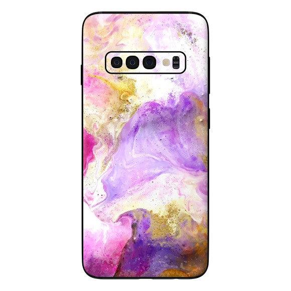 Galaxy S10 Oil Paint Series Skins - Slickwraps