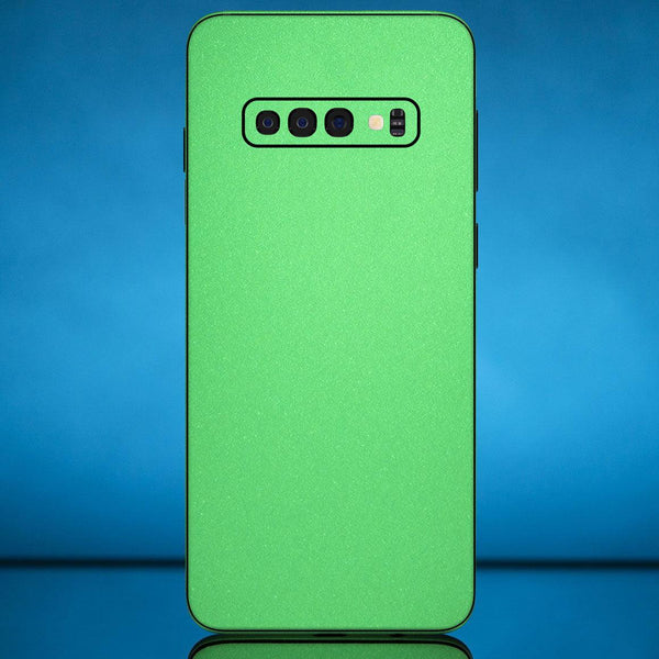 Galaxy S10 Plus Green Glow Skin - Slickwraps