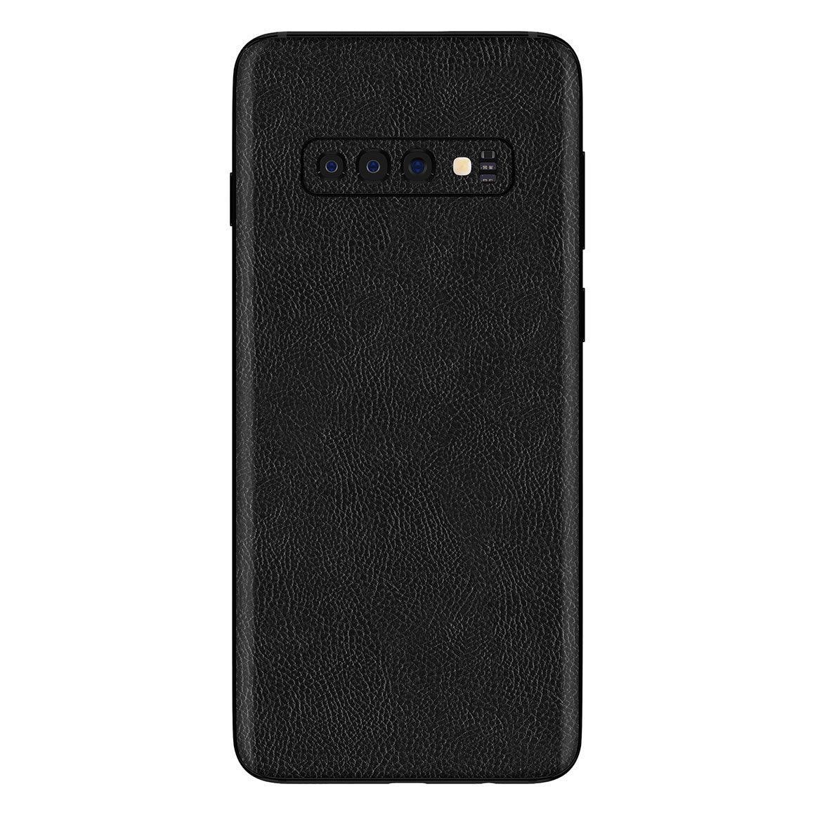 Galaxy S10 Plus Leather Series Skins - Slickwraps