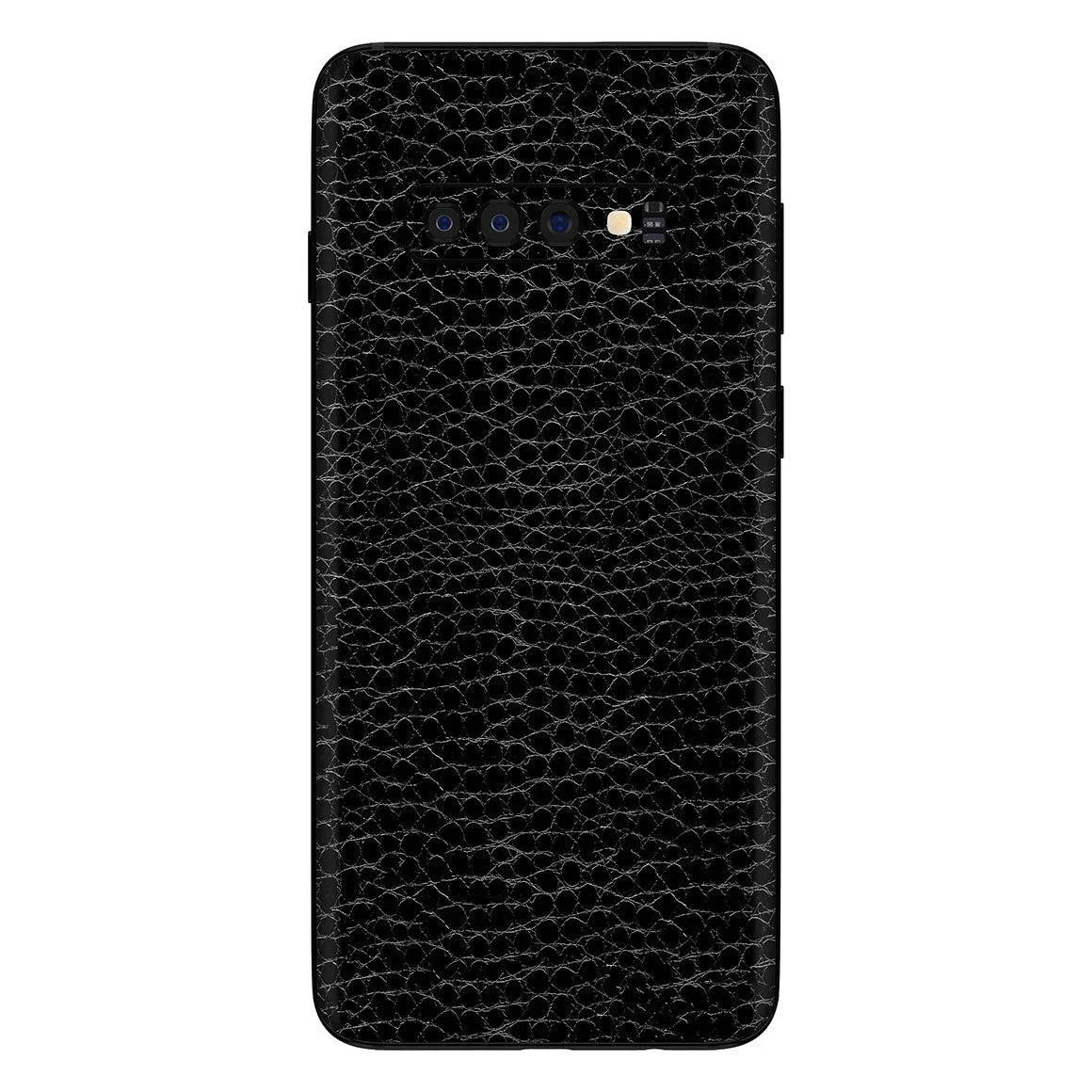 Galaxy S10 Plus Leather Series Skins - Slickwraps