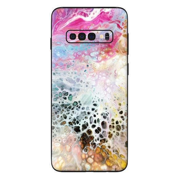Galaxy S10 Plus Oil Paint Series Skins - Slickwraps