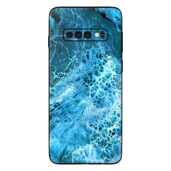 Galaxy S10 Plus Oil Paint Series Skins - Slickwraps