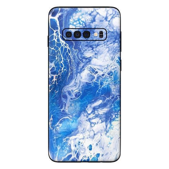 Galaxy S10 Plus Oil Paint Series Skins - Slickwraps
