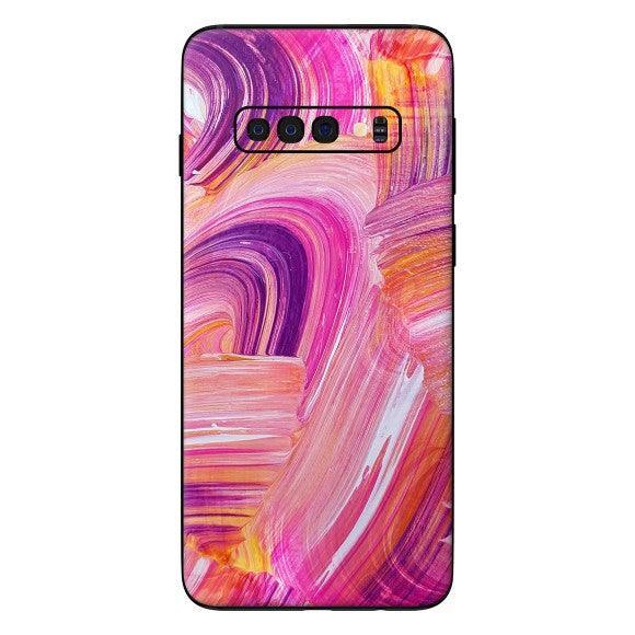 Galaxy S10 Plus Oil Paint Series Skins - Slickwraps