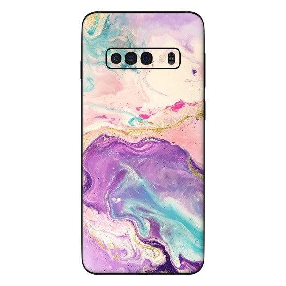Galaxy S10 Plus Oil Paint Series Skins - Slickwraps