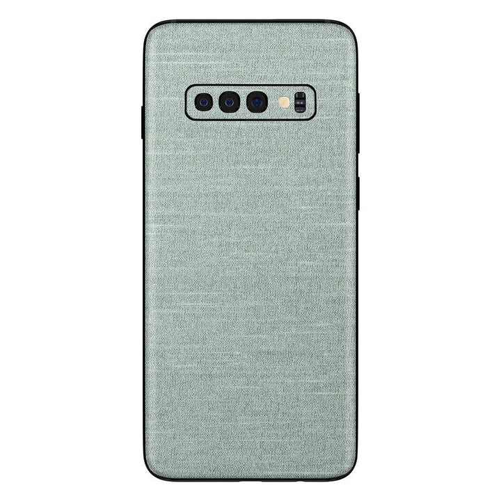 Galaxy S10 Plus Woven Metal Series Skins - Slickwraps