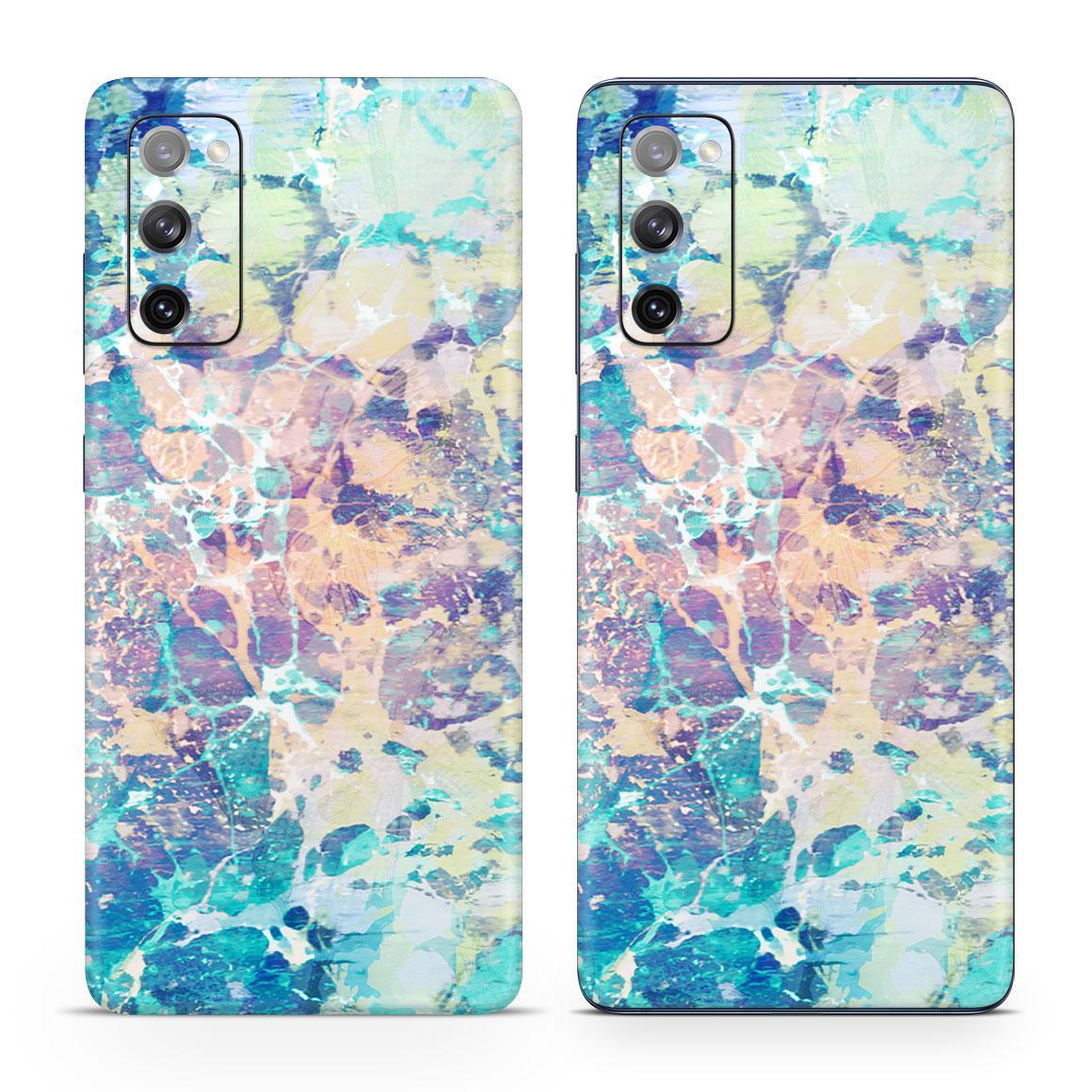Galaxy S20 FE Marble Series Skins - Slickwraps