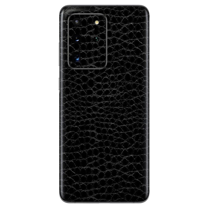 Galaxy S20 Ultra Leather Series Skins - Slickwraps