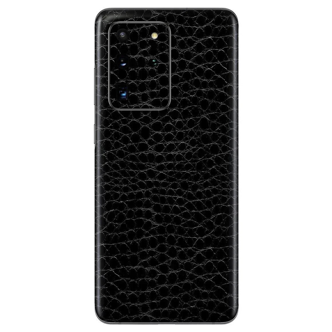Galaxy S20 Ultra Leather Series Skins - Slickwraps