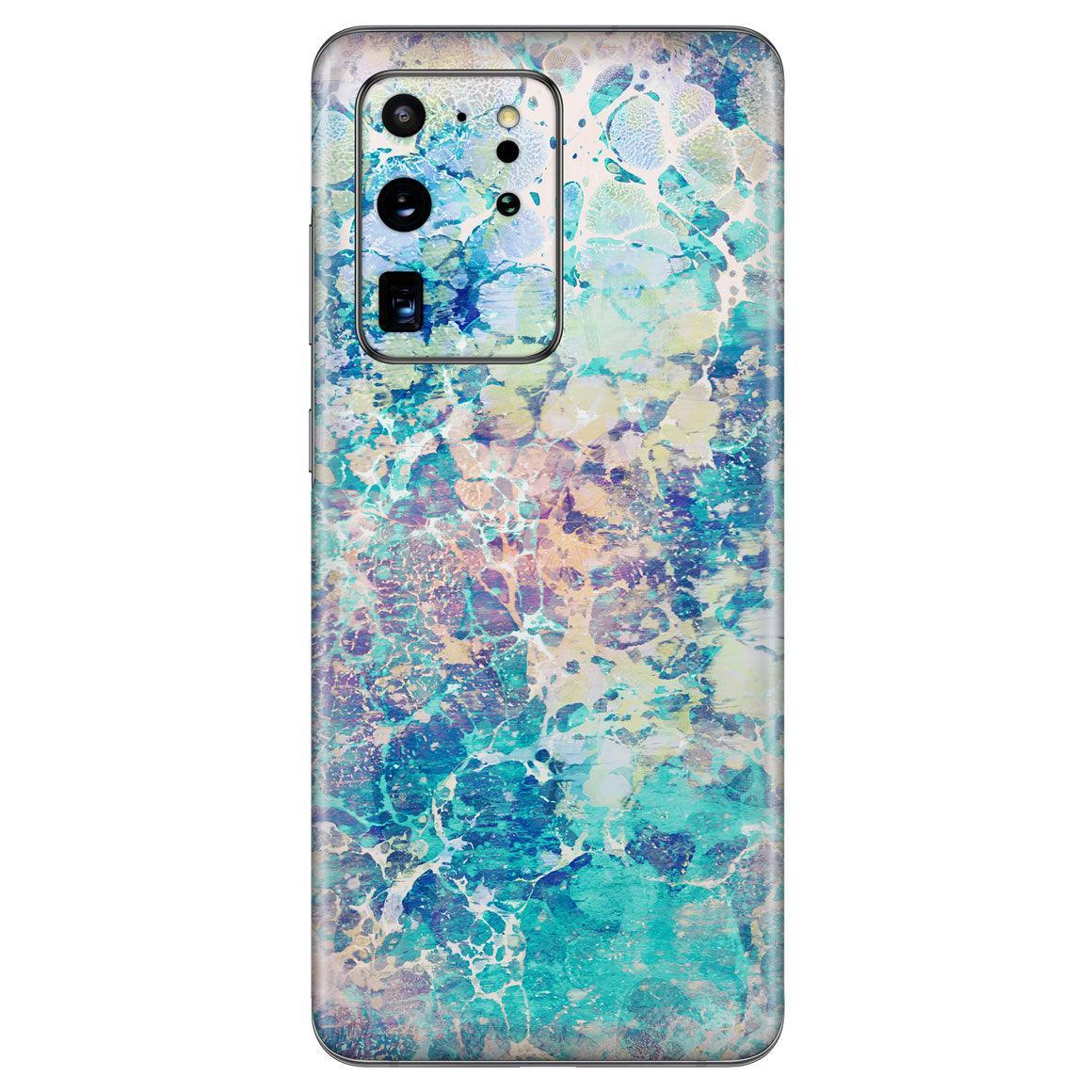 Galaxy S20 Ultra Marble Series Skins - Slickwraps